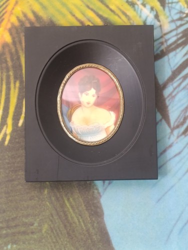 Superbe miniature madame - miniature, "