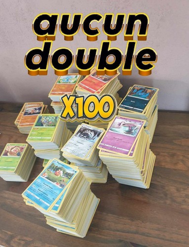 Lot 100 cartes pokémon - lot, de