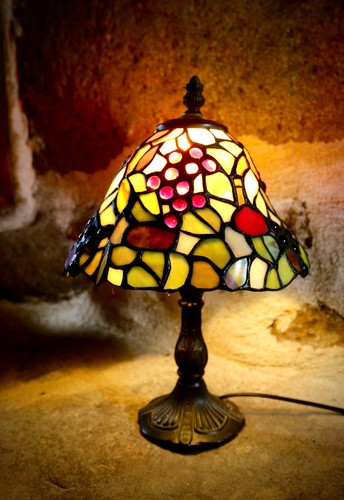Lampe art déco - lampe, pâte