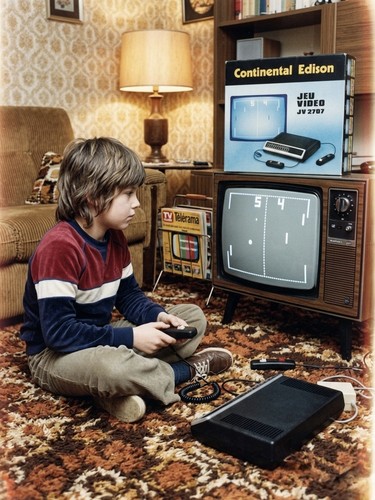 Console jeux vintage - de,