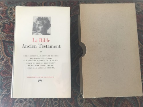 Pléiade la bible - la,