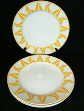 4 Guy Degrenne "DECOR PAREO SOLEIL" Special Lave Vaisselle Charger/Service Plate