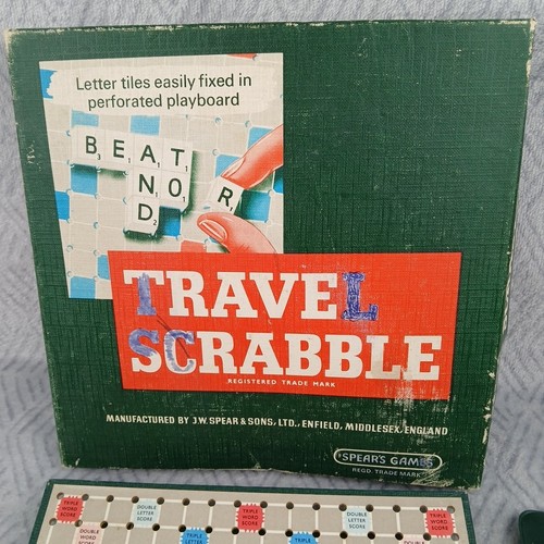 Vintage voyage travel - voyage, scrabble