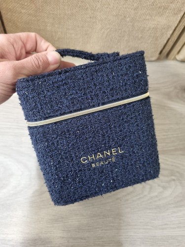 Trousse vanity tweed chanel - tweed,