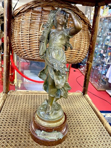 Grande statuette régule - statuette,