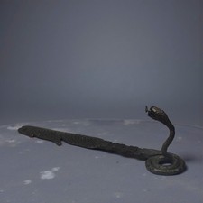 Art Deco Wrought Iron Snake