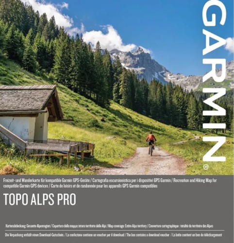 Garmin topo alps pro carte - garmin,