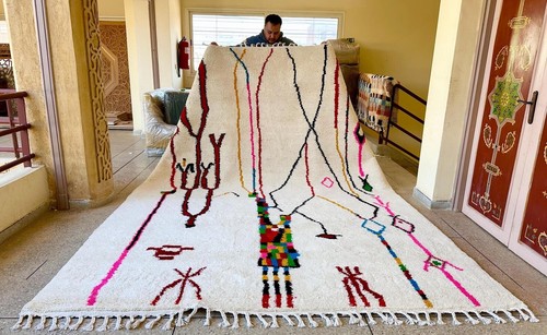 Tapis laine berbère - en,