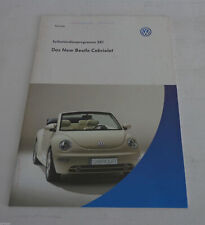 Self-study program SSP 281 VW new beetle convertible convertible version 03/2003