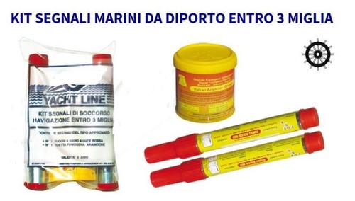 Kit fusées signaux secours - signaux,