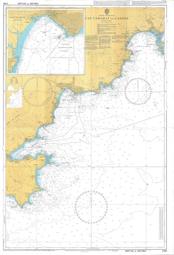 Carte marine admiralty 2166 - marine,