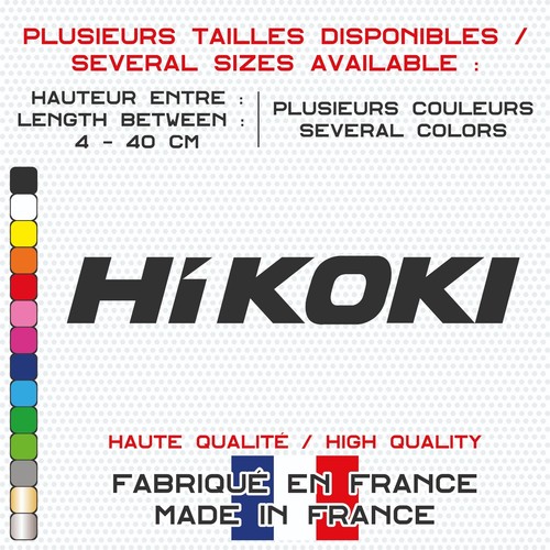 Hikoki sticker vinyle - -,