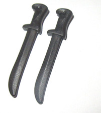 playmobil  lot machette noire