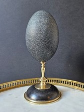Oeuf d'Émeu, Socle Laiton et