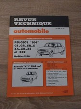 Revue technique Peugeot 104