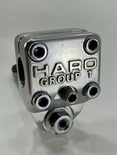 1986 Haro Group 1 One BMX Stem Silver Neck Quill Vintage Old School Master Rotor