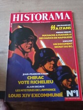 Lot de 8 magazines Historama – Histoire Magazine – n°1 à 8 – mars à octobre 1984