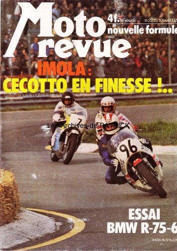 Moto revue 2215 bmw - moto, r75