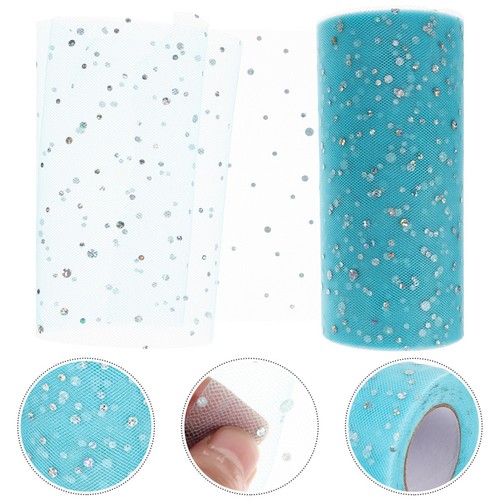 Rouleau tulle paillettes - de, À