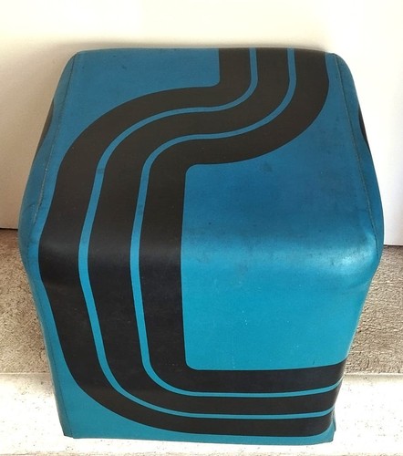 Pouf repose pieds vintage - pouf,
