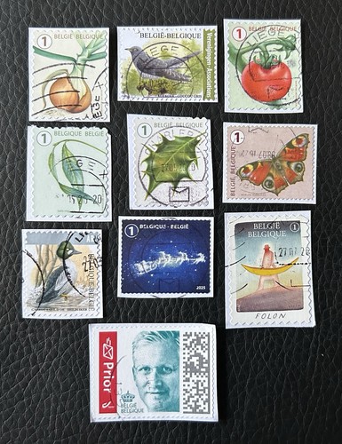Lot timbres de belgique - de,
