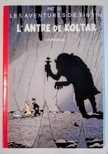 Pastiche tintin antre de - -,
