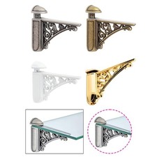 Support d'étagère en verre