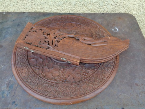 Table guéridon pliant - ,