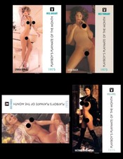 Playboy Sports Time Trading Cards - 1975 Monthly Sets