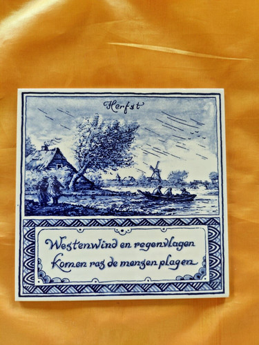 Ancien carreau faïence de - faïence,