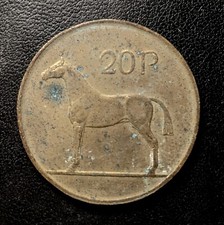 Ireland 20 PENCE 1986 HARP &