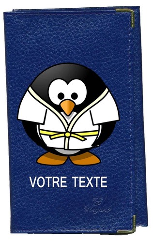 Etui carte grise bleu - etui,