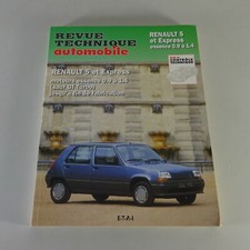 Repair Manual Revue Technique Renault R5 & Express status 06/2001
