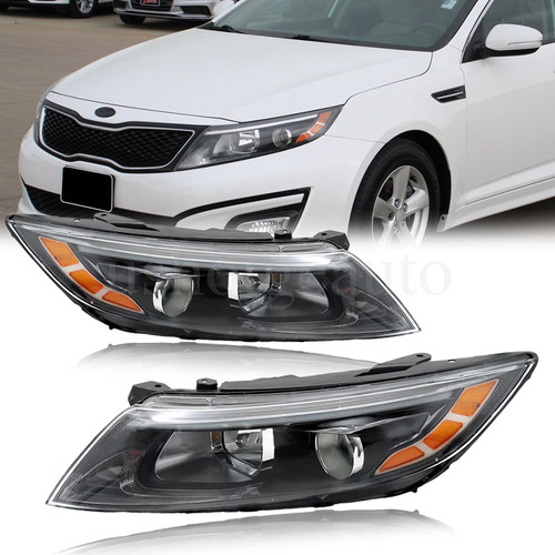 Pair halogen headlights - halogen,