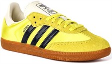 Adidas Samba OG W Rétro Années 70 Cuir Toile Femme Baskets Jaunes UK 3 - 8