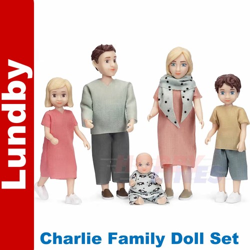Lundby charlie doll family - charlie,