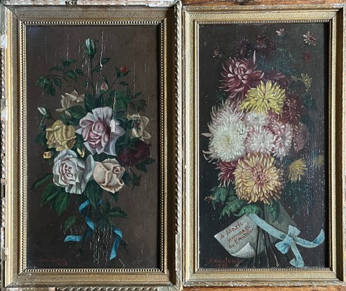 Tableaux pendant hsp fleurs - tableaux,