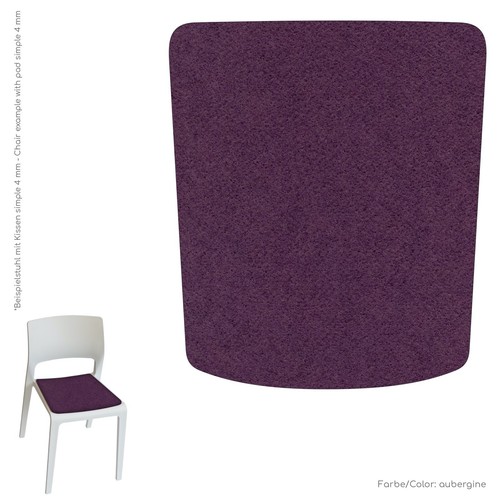 Eco felt coussin chaise 4mm - felt,