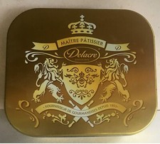 Delacre Master Pastry Chef 2012 Collection Sheet Metal Box (Empty)
