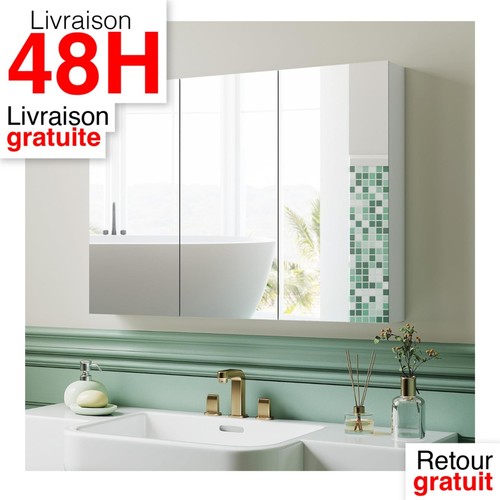 Homcom armoire murale salle - homcom,