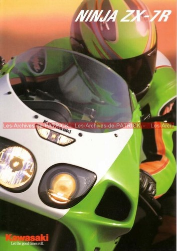 Kawasaki ninja 1996 - kawasaki, zx-7r