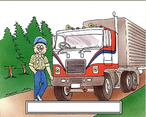 Furniture mover truck drive - truck,