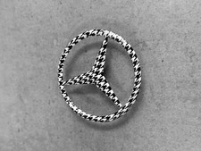 Mercedes-Benz C-Class W203 Houndstooth OEM Trunk Star Emblem C350 C55 AMG