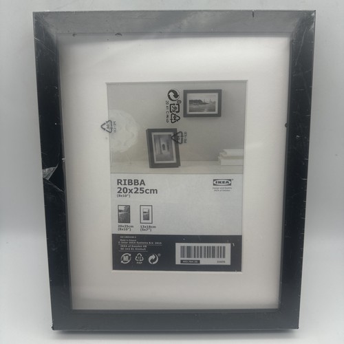 Ikea ribba black - black, frame