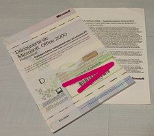 Microsoft Office 2000 Licence