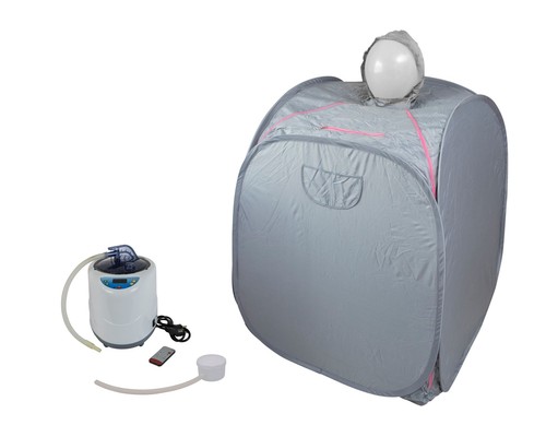 Mini sauna avec couvre tête - mini,