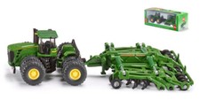 Tracteur John Deere C / Herse Amazone Centaur 1:87 Model Siku