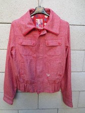 Blouson veste ROXY rouge rose