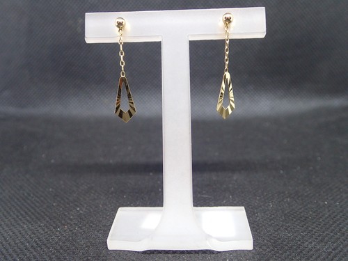 Boucle oreille pendante en - pendante,