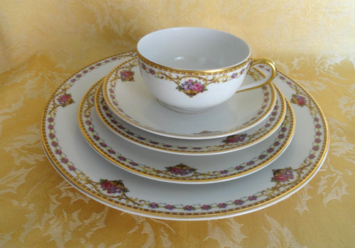 5pcs bernardaud co - bernardaud,